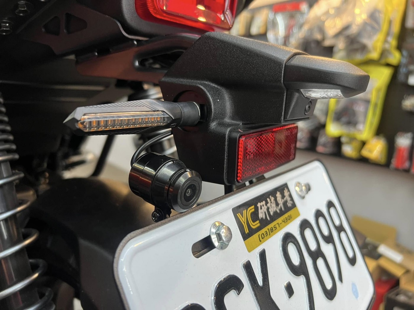 SYM KRN 改裝 -靈獸方向燈